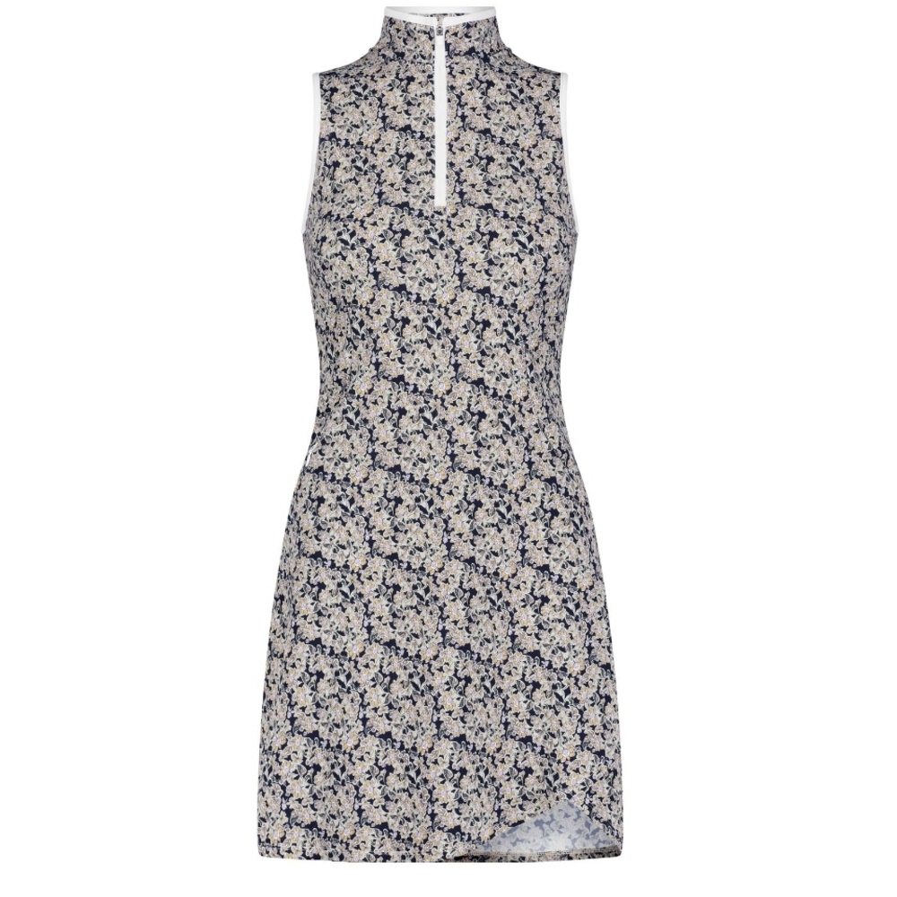 Women's Botanical Garden Zip Sleeveless Dress